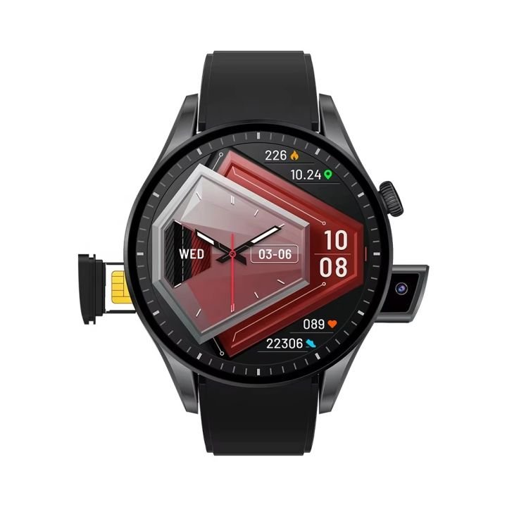 BW16 CamSim Smart Watch – 4G SIM Support, Built-in Camera, Bluetooth Calling & HD Display